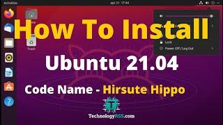 How To Install Ubuntu 21.04 Server Code Hirsute Hippo