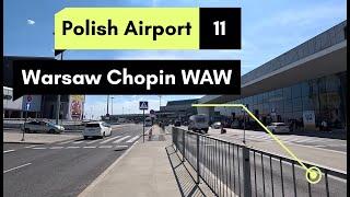 Polish Airport Warsaw WAW 4K