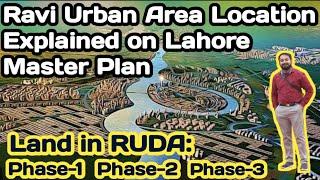 Ravi Urban Project Map|RUDA Lahore Update|RUDA Lahore|RUDA Chahar Bagh Lahore|Ravi Urban Project