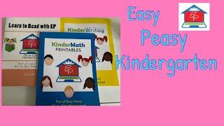 Easy Peasy Kindergarten| Homeschool Curriculum| Walkthrough