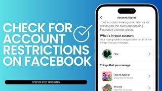 How To Check For Account Restrictions On Facebook