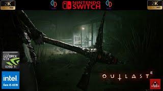 Outlast 2 | Game Test Yuzu ( Nintendo Switch Emulator ) 2K Best Setting | [I5 4570 , GTX 1050TI]