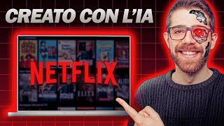 Ho ricreato Netflix usando solo l'Intelligenza Artificiale 