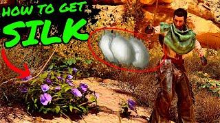 How To Get SILK on SCORCHED EARTH in Ark Survival Ascended!!! Easily Get Tons of Silk!!!