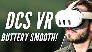 DCS VR GREAT Performance Improvements! Quest 3 Virtual Desktop