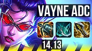 VAYNE & Nautilus vs JINX & Leona (ADC) | Rank 8 Vayne, Dominating | TR Challenger | 14.13