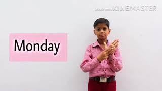 Indian Sign language week days