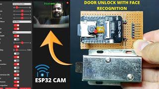 Door Unlock With Face Recognition Using ESP32 Cam | Esp32 Cam Based Face Unlock