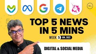 Connected Church News (Official) - Week 5, Jun 22 // Telegram, Meta, Uniswap, Google, Web3