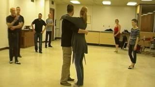 Argentine Tango Lesson -  Modified Media  - Simple and Advanced ending