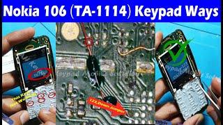 Nokia 106 123 and Down Button Not Work | Nokia TA-1114 Keypad Problem