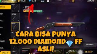 Cara Bisa Punya 12.000 DIAMOND FF ASLI!!