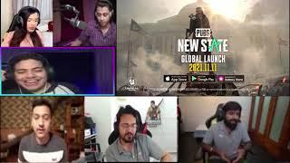 Pubg New  State Launch Trailer Reaction Mashup