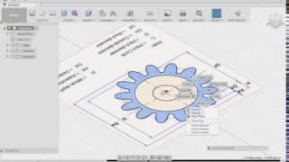 Fusion 360: Spur Gear