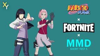 XY Entertainment's MMD Short Test 5: Fortnite Emotes on Naruto Characters  (as of June 21, 2022)