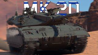 Curved Armor Plate Effectively ProtectionㅣWarThunder Merkava Mk.2D Gameplay