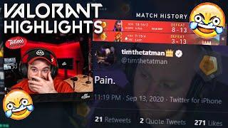 HIKO CANNOT BELIEVE TIM'S REAL RANK!  | 100 Thieves Hiko VALORANT Highlights