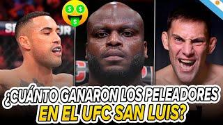 Salarios & Bonificaciones del UFC St. Luois  | ¿Cuánto ganó DERRICK LEWIS tras su KO sobre RODRIGO?