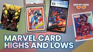 The Highs and Lows of MARVEL TRADING CARDS (90's onward)