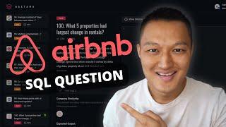 Data Science SQL Interview Question and Answer | Airbnb