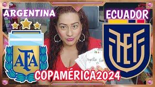 Argentina vs Ecuador  #copaamerica  2024.   #pronosticos  #prediction