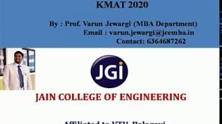 PGCET 2020 Preparation- General Knowledge - Lec 1