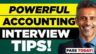 ACCOUNTING INTERVIEW TIPS! (5 Tips for PASSING an ACCOUNTING interview, including Interview Answers)