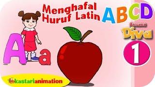 Menghafal Huruf Latin ABCD HD - Part 1 | Kastari Animation Official