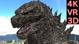 【MMD VR180】Godzilla 2021  (ゴジラ 2021)