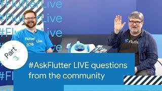 Flutter Performance, Flutter Games, Flutter Tooling, & More (#AskFlutter at Flutter Live)