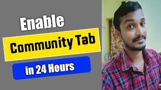 How To Enable Community Tab On YouTube | Tamil | Selva Tech