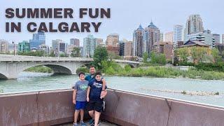 Calgary Alberta Canada - Summer trip | Family Fun | Things to do | Food to eat