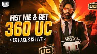 UC AND ROYALPASS ROOMS PUBG MOBILE LIVE #pubgmobile #costumrooms #expakos #ucrooms