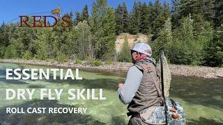 Essential Wade Fishing Skill // Roll Cast Recovery Tempo for Upstream Casting