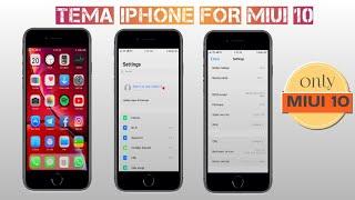 Tema IPHONE / IOS untuk MIUI 10