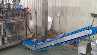 NEW DOYPACK PACKING LINE: 14 Head Weigher with Small Horizontal Doypack Packing Machine