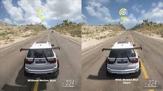 Motion Blur Comparison | Forza Horizon 5