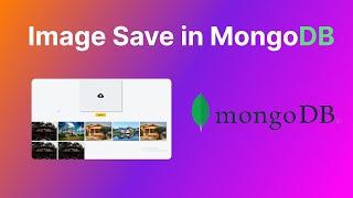 Image Save in mongoDB