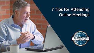 7 Tips for Attending Online Meetings