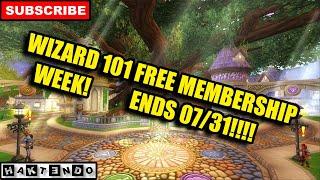 Wizard 101 Free Memembership July 2024