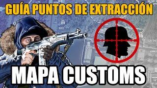 ESCAPE FROM TARKOV //GUÍA sobre puntos de extracción (mapa custom tips)