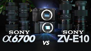 Sony a6700 vs Sony ZV-E10 // Watch Before you Buy!!