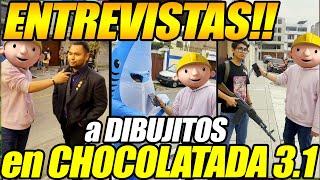 ENTREVISTAS A DIBUJITOS DE LA FARANDULA DOTERA EN LA CHOCOLATADA 3.1 DE SIDERAL DOTAPARTY