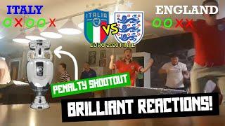 England vs Italy | CRAZY England Fans Reaction! | Penalty Shootout | EURO 2020 FINAL