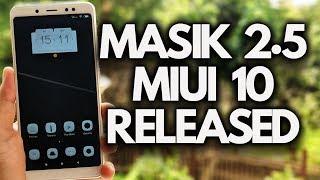 MASIK 2.5 MIUI 10 released for Redmi Note 5 Pro with CAMERA2API