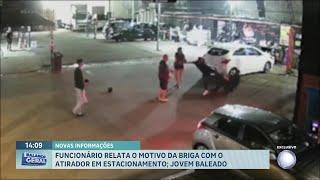 Funcionário relata motivo da briga com atirador que baleou jovem por engano, em Ribeirão Preto