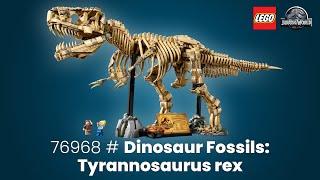 Dinosaur Fossils: Tyrannosaurus rex - 76968 #lego #legojurassicworld