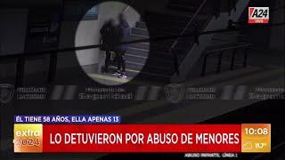  ABERRANTE: Él tiene 58 años, ella apenas 13