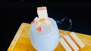 Wafer Milkshake || Strawberry Milkshake  || Yummy Milkshake || World Of Rumaiza️