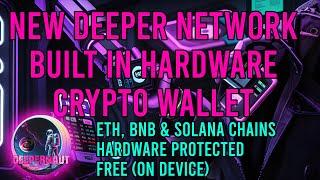 New Physical Deeper Network Crypto Wallet Walkthrough - Built Into Deeper Devices